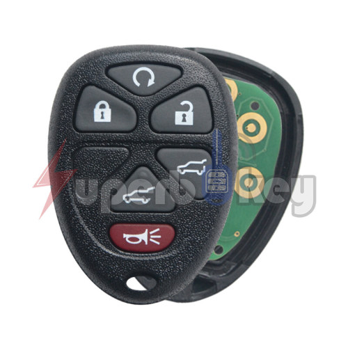 2007-2014 GM/ Keyless Entry Remote 6 button 315Mhz/ PN:15913427/ FCC: OUC60270 / OUC60221