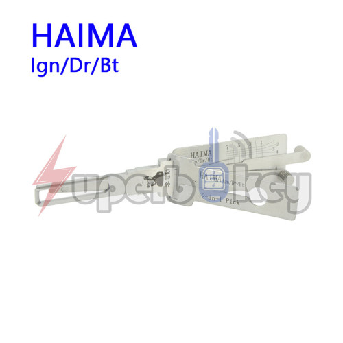 Lishi 2in1 Pick HAIMA Ign/Dr/Bt