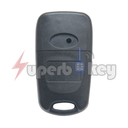 HYN14R/ Kia Hyundai Flip key shell 3 button/ NYOSEKSAM11ATX