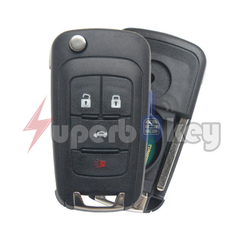 2011-2015 Chevrolet Buick LaCrosse Regal/ Flip key 4 button 315mhz/ OHT01060512(ID46 chip)