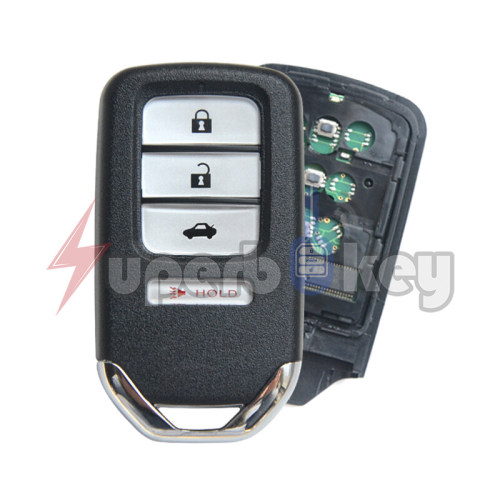 2017-2020 Honda Civic/ Smart key 434mhz 4 buttons/ PN: 72147-TBA-A01/ KR5V2X(47chip)