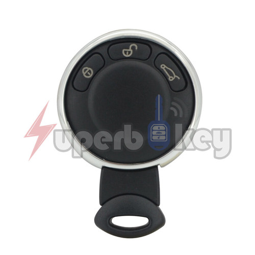 2007 - 2011 Mini Cooper Smart key shell 3 button