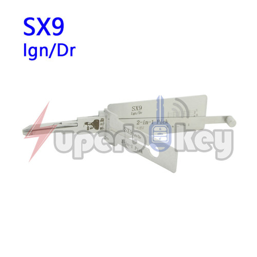 LISHI SX9 Ign/Dr 2 in 1 Auto Pick and Decoder