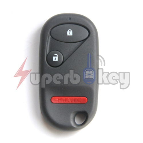 2004-2005 Honda Pilot Civic/ Keyless entry remote 3 button 433Mhz/ PN: 72147-S5A-A01/ NHVWB1U523