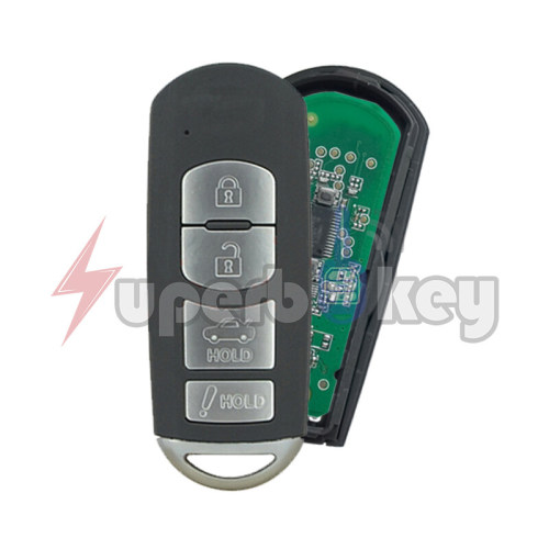 2009-2013 Mazda 6/ Smart key 4 button 315mhz/ GSYL-67-5RY/ KR55WK49383