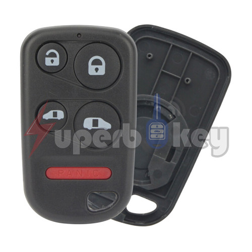 2001-2004 Honda Odyssey/ Keyless Entry Remote shell 5 buttons/ OUCG8D-440H-A