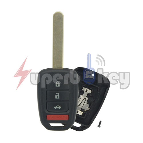 HON66/ Honda Accord Civic CRV Remote key shell 3 buttons/ MLBHLIK6-1T