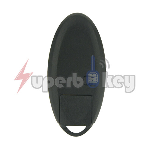 2008-2012 Infiniti G25 G35 G37/ Smart key shell 4 button with Notch/ KR55WK48903