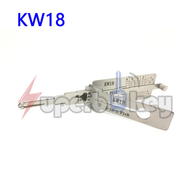 KW18 Lishi 2-in-1 Pick