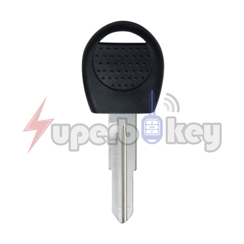 DW04RT6/ 2004-2008 Chevrolet Aveo Lova/ Transponder key shell(No Chip)