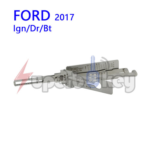 LISHI FORD 2017 Ign/Dr/Bt 2 in 1 Auto Pick and Decoder