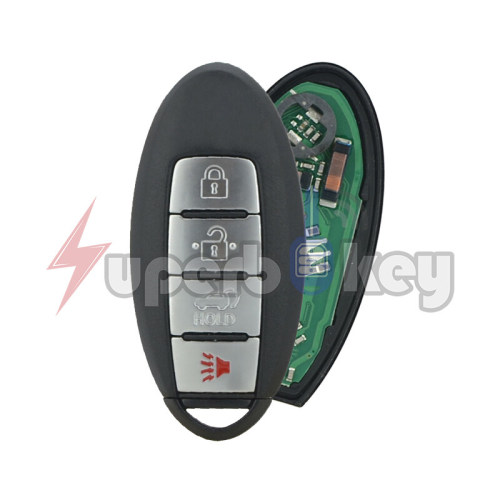 2014-2016 Nissan Rogue/ Smart key 4 button 433mhz/ PN: 285E3-4CB6C/ KR5S180144106(Hitag AES 4A chip)