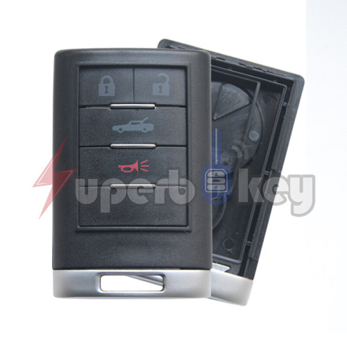 2008-2013 Corvette/ Smart key shell 4 button/ OUC6000066