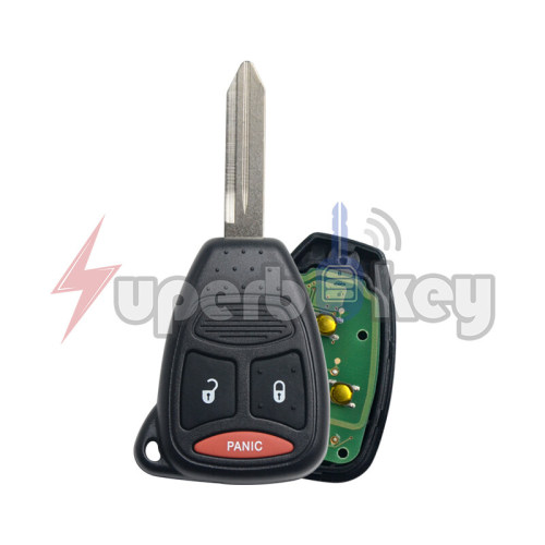 2008-2012 Chrysler Aspen Dodge jeep/ Remote head key large big button 3 buttons 315mhz ASK/ PN: 05135670/ KOBDT04A(HITAG2 ID46 PCF7941 chip)