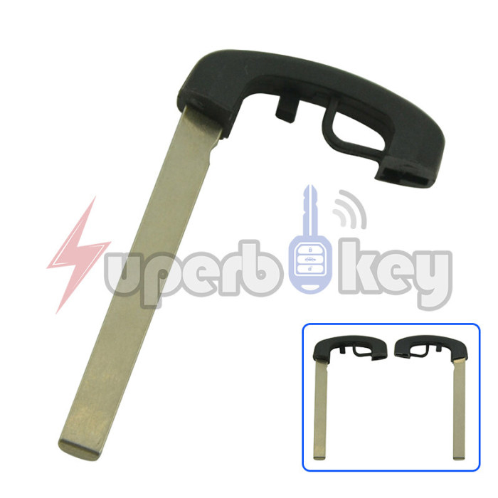 BMW 5 7 Series Chrome Emergency Key Blade