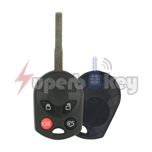 HU101/ 2011 Ford Edge/ Remote head key shell 4 button/ M3N5WY8610