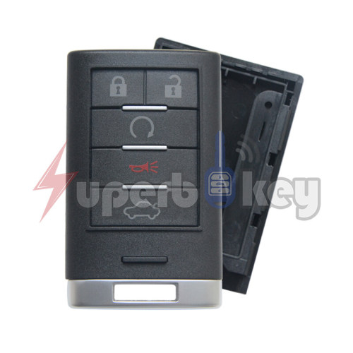 Cadillac Smart key shell 5 button/GM#25943677