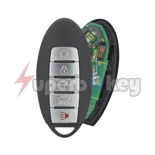 2013-2019 Nissan Patrol/ Smart key 5 button 433mhz/ PN: 285E3-1LB5A/ CWTWB1G744(46 chip)