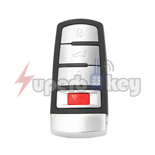 2006-2015 Volkswagen Passat CC Smart Key 4 Button FCC NBG009066T