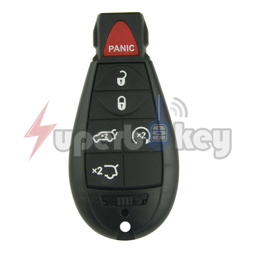 2008-2012 Chrysler Dodge Jeep Commander/ Fobik key 434MHZ ASK 6 buttons/ M3N5WY783X(ID46 chip PCF7941 HITAG2)