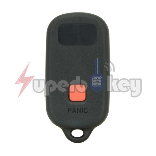 2002-2007 Toyota FJ Cruiser Prius RAV4 Keyless Entry Remote 3 Button FCC GQ43VT14T