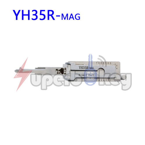 YH35R-MAG Lishi 2 in 1 Pick Decoder Tool