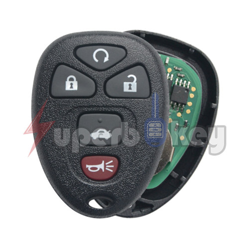 2006-2011 Buick Cadillac Chevrolet/ Keyless Entry Remote  5 button 315mhz/ OUC60270
