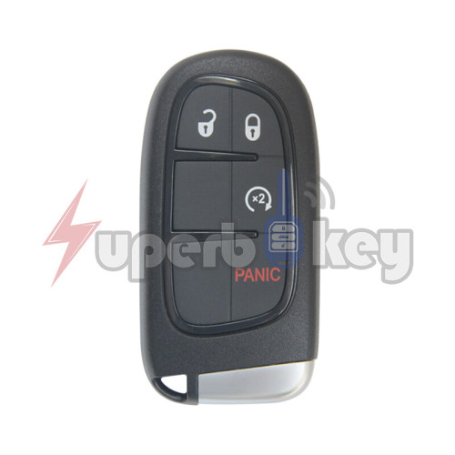 2014-2018 Jeep Grand Cherokee/ Smart key 4 button 434Mhz ASK/ PN: 68105078AG/ GQ4-54T(HITAG-AES 4A chip)