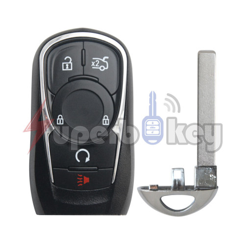 2017 2018 Buick Encore/ Smart key 6 button 315mhz/ HYQ4AA(ID46 chip)