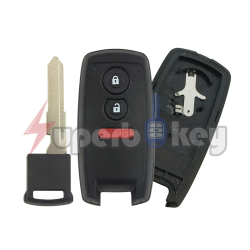 2006-2010 Suzuki GRAND VITARA SX4/ Smart key shell 3 buttons/ KBRTS003/ 37172-64J00