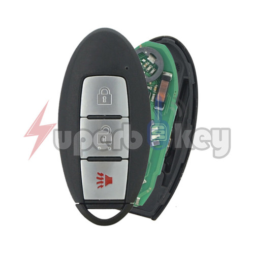 2016-2018 Nissan Rogue/ Smart key 3 button 433mhz/ S180144105/ KR5S180144106(HITAG AES 4A chip)