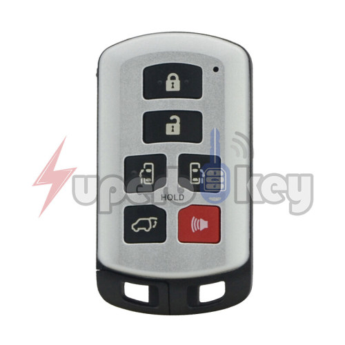 2011-2020 Toyota Sienna Smart Key 6 Button PN 89904-08010 FCC HYQ14ADR