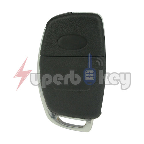 TOY48/ Hyundai Sonata Elantra Flip key shell 4 buttons