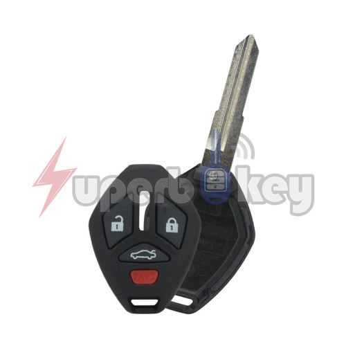 MIT8L/ 2007-2012 Mitsubishi Eclipse Galan/ Remote head key shell 4 buttons/ OUCG8D620MA