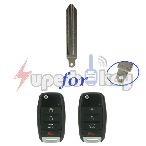 Flip key blade for Hyundai Sonata IX35 Santa fe