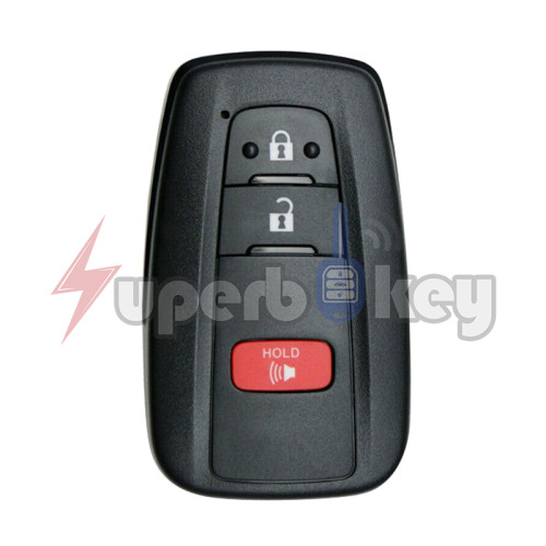 2019 Toyota Rav4/ Smart Key 3 Button 315MHZ/ HYQ14FBC/ PN: 8990H-0R010/ 8990H-42010 (board 0351)(8A chip)