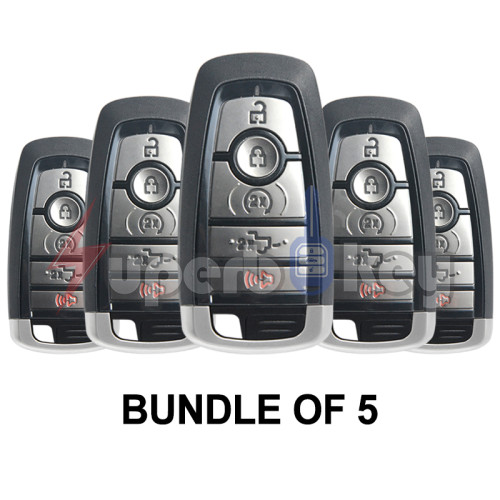 2017-2020 Ford F150 F250 F350/ M3N-A2C93142600 smart key 5 button 902Mhz 164-R8166 5929503(BUNDLE OF 5)