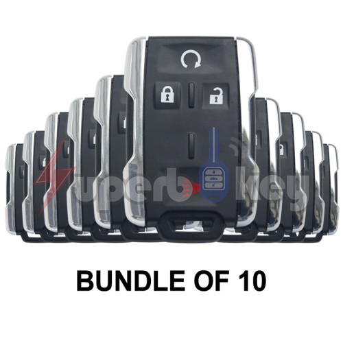 2014-2017 Chevrolet GMC/ M3N-32337100 Replacement smart key shell(BUNDLE OF 10)