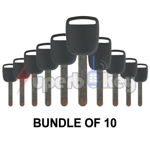 HON66/ 2005-2017 Honda/ Transponder key(ID46 chip)(BUNDLE OF 10)