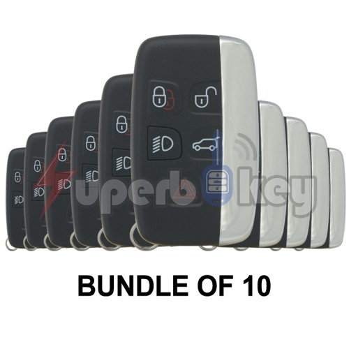 Land rover Range Rover Smart key shell 5 button(BUNDLE OF 10)