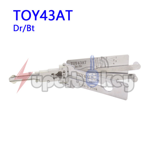 LISHI TOY43AT Dr/Bt 2 in 1 Auto Pick and Decoder For Toyota