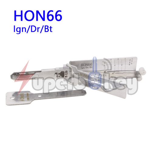 LISHI HON66 IgnDrBt 2 in 1 Auto Pick and Decoder For Honda