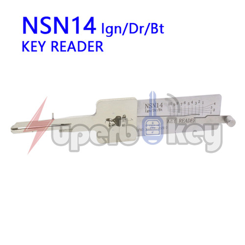 LISHI NSN14 Ign/Dr/Bt Key Reader
