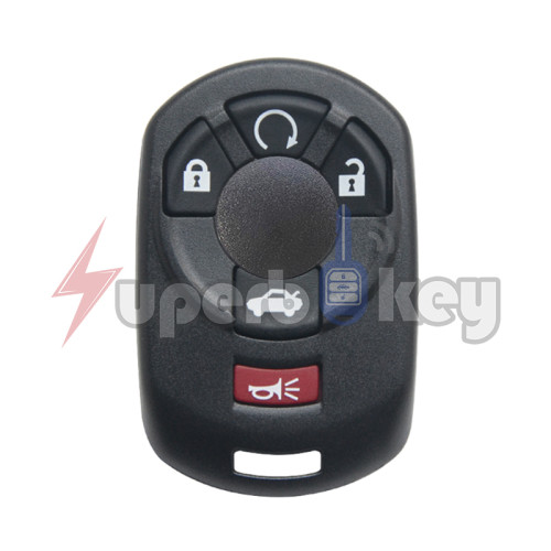 2005-2007 Cadillac STS/ Smart key shell 315mhz 5 button/ PN:15212382/ FCC: M3N65981403(46 chip)