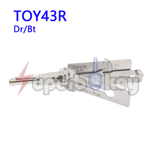 LISHI TOY43R Dr/Bt 2 in 1 Auto Pick and Decoder For Toyota