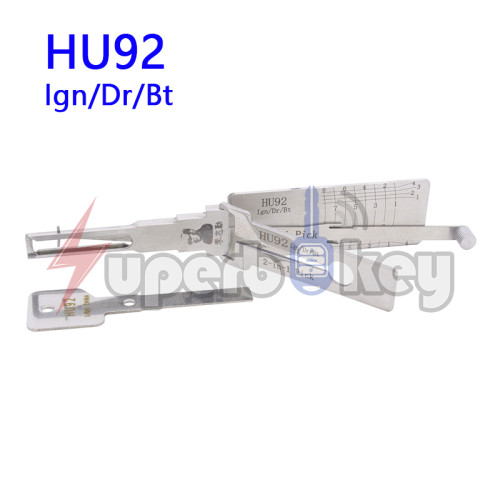 LISHI HU92 Ign/Dr/Bt 2 in 1 Auto Pick and Decoder