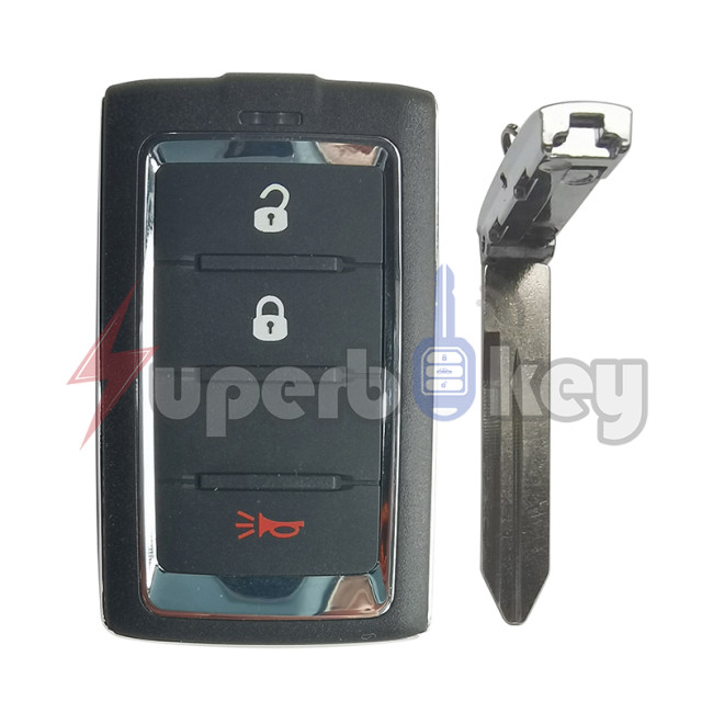 2021-2022 Jeep Grand Wagoneer Smart Key 3 Button FCC M3NWXF0B1