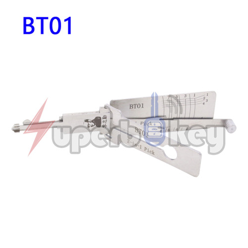 LISHI BT01 2 in 1 Auto Pick and Decoder for Pentium
