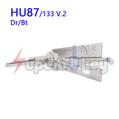 LISHI HU87/133 Dr/Bt 2 in 1 Auto Pick and Decoder