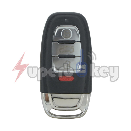 2009-2016 Audi A4 A5 A6 A7/ Smart key 4 button 315mhz / PN: 8T0959754G/ FCC: IYZFBSB802 (with Comfort Access)